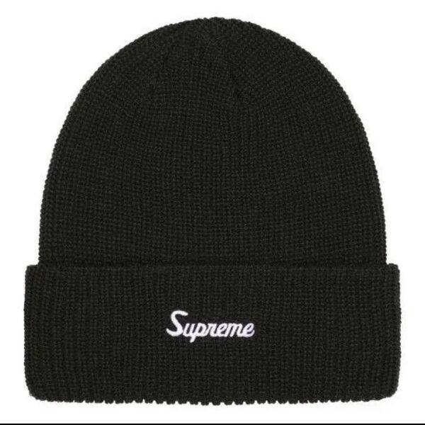 Supreme Loose Gauge Beanie "Black"(24FW)シュプリーム ルーズゲージ ビーニー "ブラック"