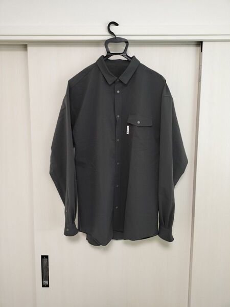RIDGE MOUNTAIN GEAR Basic Long Sleeve Shirt リッジマウンテンギア グレー メンズXL