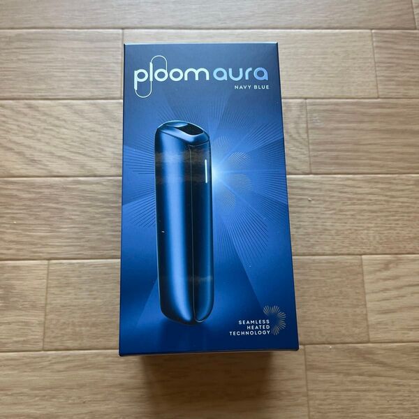 新品未開封品 Ploom AURA プルーム オーラ 加熱式タバコ 電子タバコ 喫煙グッズ ネイビーブルー