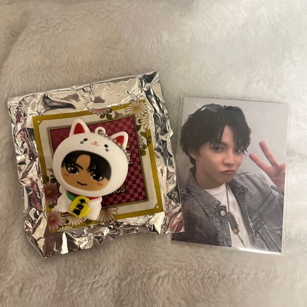 FANTASTICS 佐藤大樹 着ぐるみキーホルダー まねきねこ