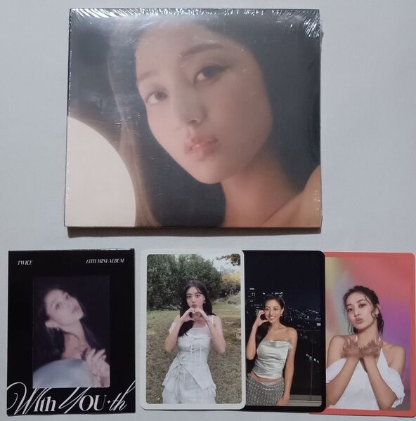 TWICE ジヒョwith you-th 通常版 特典トレカ フィルムフォトカード