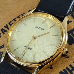 SEIKO DOLCE セイコードルチェ 金文字盤 ゴールド文字盤 レトロ ヴィンテージ ビンテージ アンティーク 3針