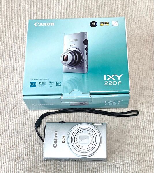 Canon IXY コンパクトデジタルカメラ 220F 付属品付 日本製
