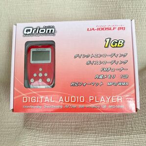 Qriom デジタルオーディオプレーヤー UA-100SLF (R) レッド 動作確認済