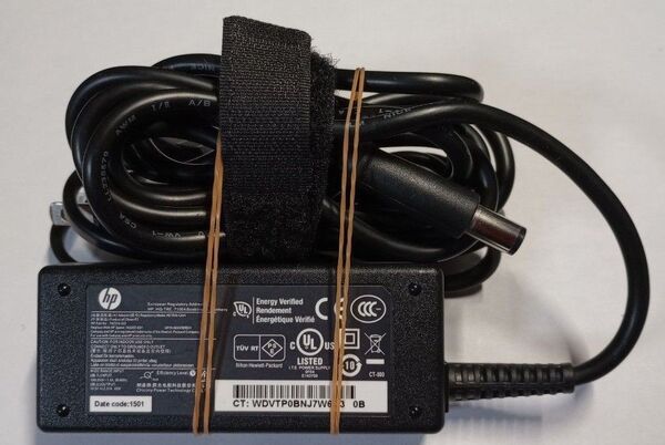 DH001◆HP◆ACアダプタ◆HSTNN-CA41(太ピン)◆19.5V-2.31A◆パソコン用電源コード45W
