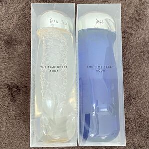 イプサ IPSA ザ・タイムR アクア 300ml 2本セット 限定デザイン ディープブルー 青
