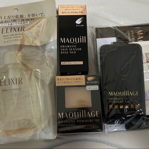 SHISEIDO マキアージュ&エリクシールセット