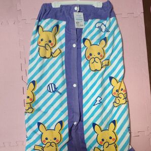 ラップタオル スナップタオル 巻きタオル 新品 バスタオル プールタオル ピカチュウ ポケモン 男の子 女の子