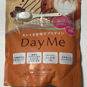 新品未開封 チョコザップ DayMe プロテイン リッチショコラ 風味