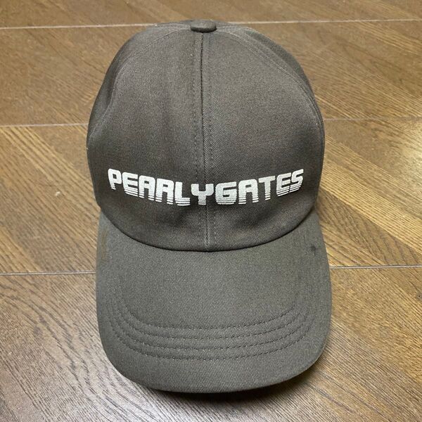 【PEARLY GATES】パーリーゲイツ ゴルフキャップ ブラウンS レディース GOLF