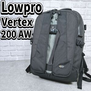 廃盤 ロープロ Lowepro Vertex 200AW カメラバッグ バックパック ブラック