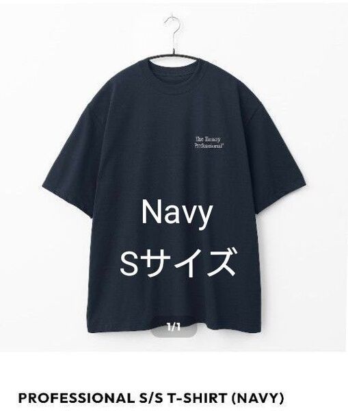 ENNOY PROFESSIONAL S/S T-SHIRT NAVY Sサイズ