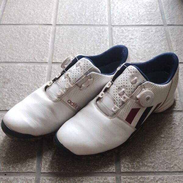 adidas golf ゴルフシューズ 26.5cm ホワイト