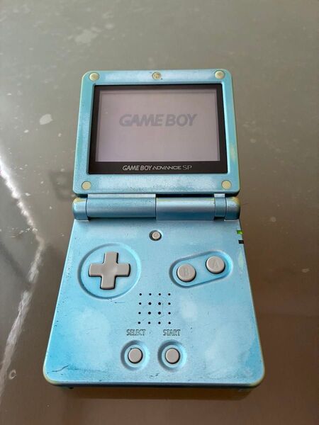 【ジャンク動作未確認】ゲームボーイアドバンスSP 任天堂 パールブルー