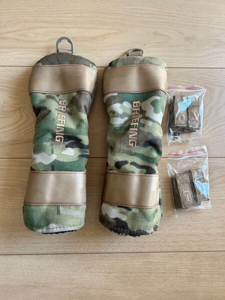 ブリーフィング ヘッドカバー FW 2個 セット 廃盤カラー コヨーテ