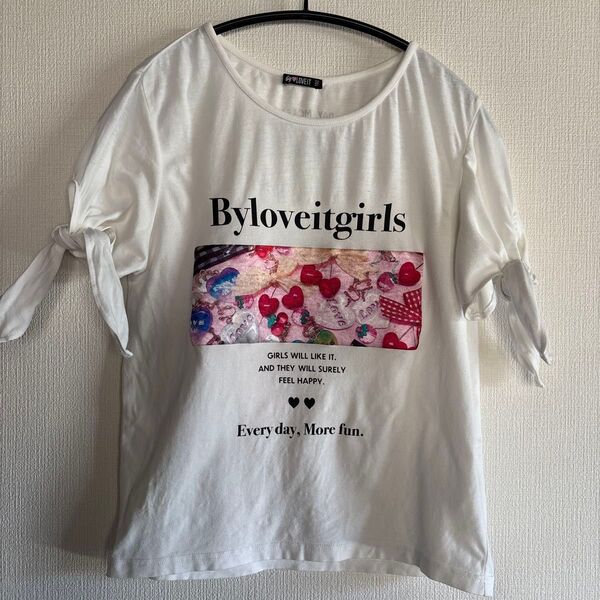 シャツ 半袖Tシャツ 150 JENNI風 ガーリー 女の子