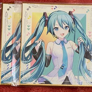 プロセカ 色紙 セガラッキーくじ vol.4 第4弾 F賞 初音ミク