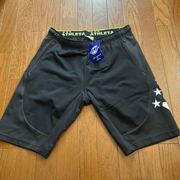 アスレタ ATHLETA ハーフパンツ ショーツ 黒 18006 70BLK XO サッカー フットサル