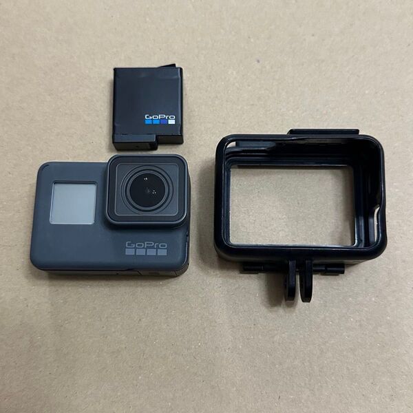 GoPro hero5 バッテリー 保護ケース 中古品 アクションカメラ ウェアラブルカメラ ビデオカメラ 本体 black