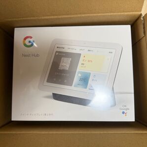 【新品未開封】Google Nest Hub 第2世代 スマートディスプレイ チョーク GA01331-JP