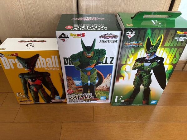 一番くじ ドラゴンボール セル フィギュア3体セット
