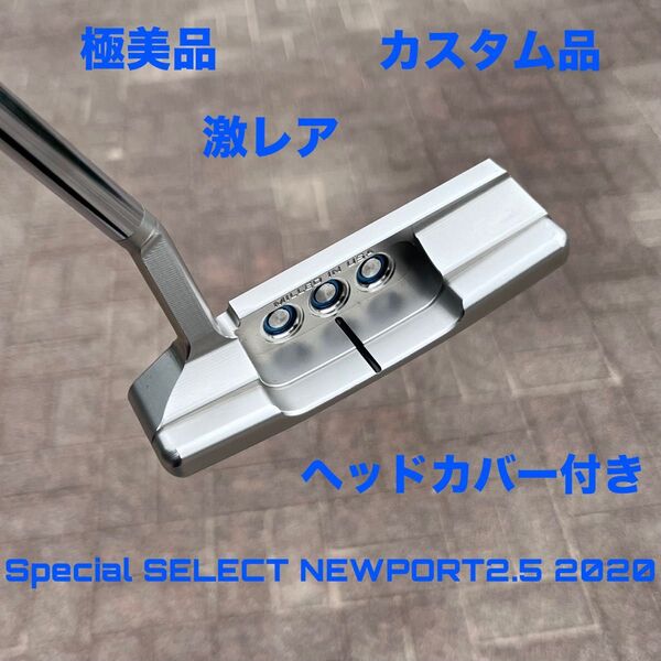 スコッティキャメロン スペシャルセレクト ニューポート2.5 極美品 カスタム品