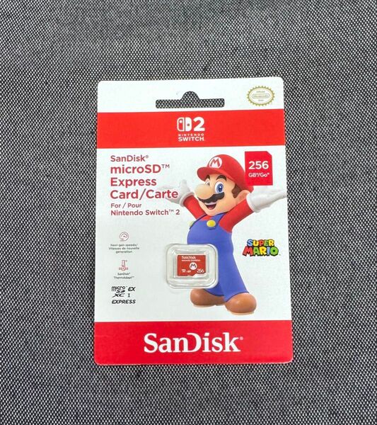 SanDisk microSDカード マイクロSD Express Card 256GB Nintendo Switch2
