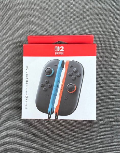 Joy-Con 2 (L) ライトブルー/(R) ライトレッド Switch2 コントローラー ジョイコン