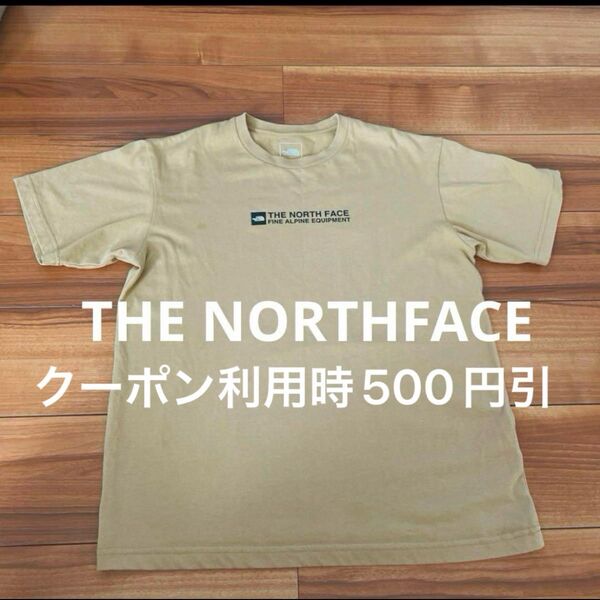 ノースフェイス THE NORTHFACE tシャツ ベージュ M 半袖 Tシャツ