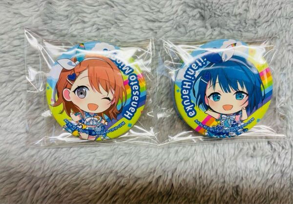 SEGAラッキーくじ プロセカVol.3 花里みのり、桐谷遥 缶バッジセット