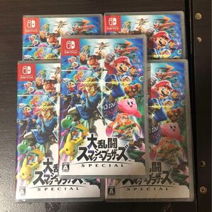シュリンク付き 新品未開封 Switch 大乱闘スマッシュブラザーズSPECIAL 5本セット
