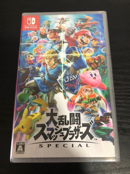 大乱闘スマッシュブラザーズ SPECIAL Nintendo Switch 新品未開封 シュリンクに破れがある為 特価