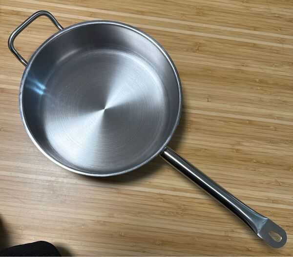プロ用 フライパン ステンレス アルミ 26cm