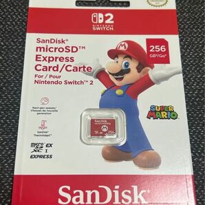 SanDisk microSD Express Card 256GB for Nintendo Switch 2 新品未開封