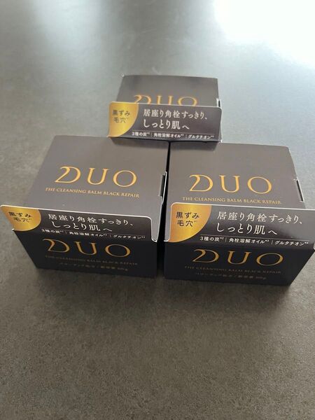 DUO デュオ クレンジングバーム ブラックリペアEX 3個セット
