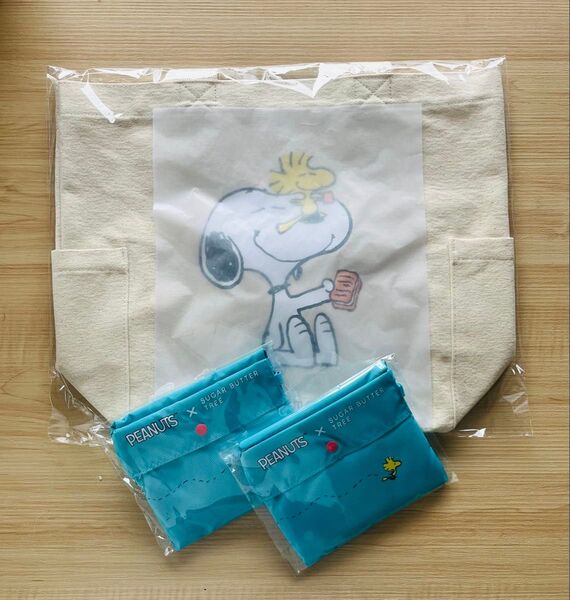 お得なセット!【未開封完売品】シュガーバターの木限定PEANUTS トートバッグ