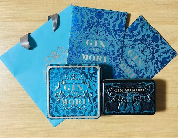 未開封2缶!銀の森 GINZA SIX限定缶&120クッキーGINNOMORI