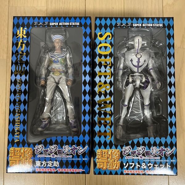 超像可動 東方定助 ソフト&ウェット ジョジョの奇妙な冒険 メディコス フィギュア 新品未開封 ソフトアンドウェット