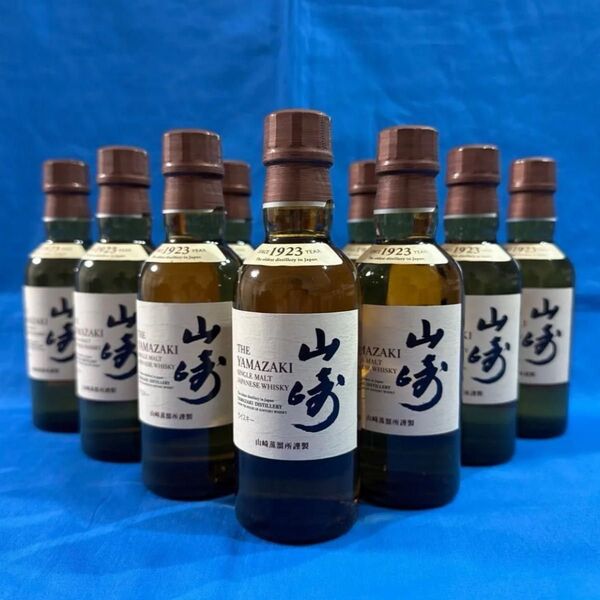 サントリー シングルモルトウイスキー 山崎 NV 180ml 10本セット カートン無し