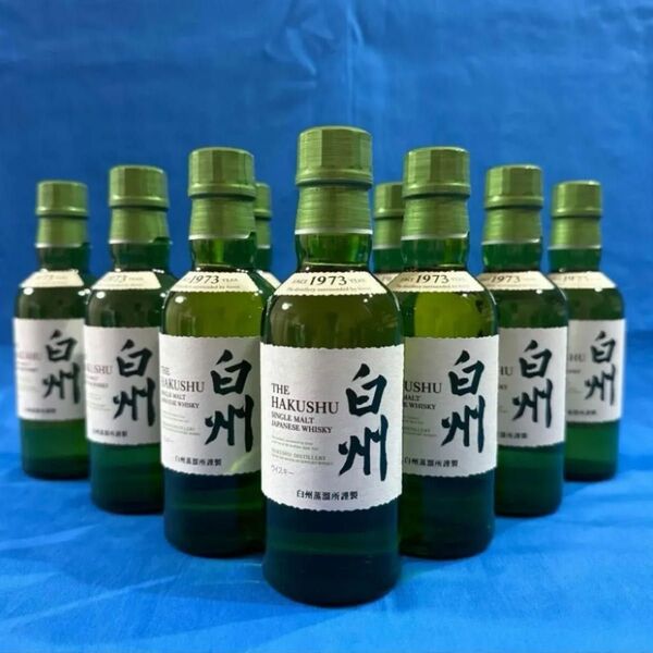 サントリー シングルモルトウイスキー 白州 NV 180ml 10本セット カートン無し