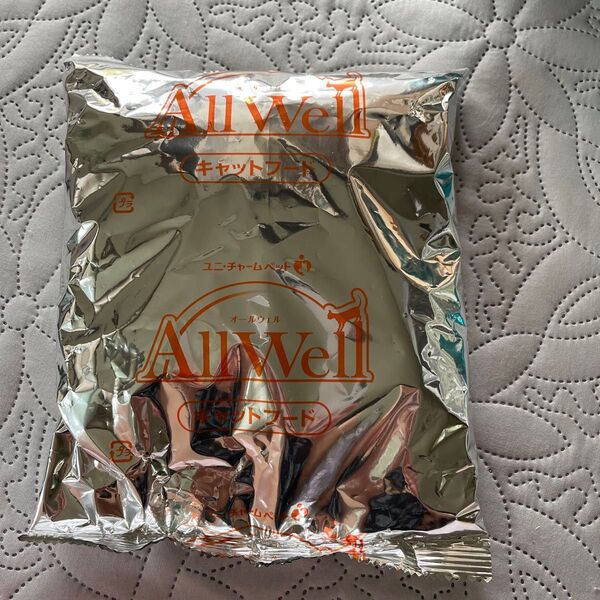 オールウェル 吐き戻し軽減 室内猫用 フィッシュ味 400g×1袋 キャットフード エニチャーハムペット 未使用