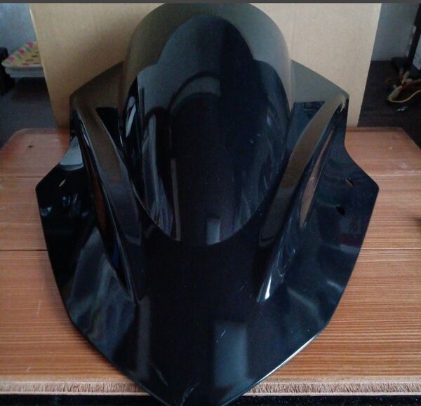 Ninja250 13-17年 ダブルバブルスクリーン スモークEX250Lウインドシールド ニンジャ250