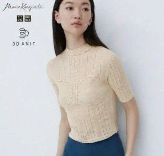ユニクロ マメクロゴウチ 3Dメッシュセーター