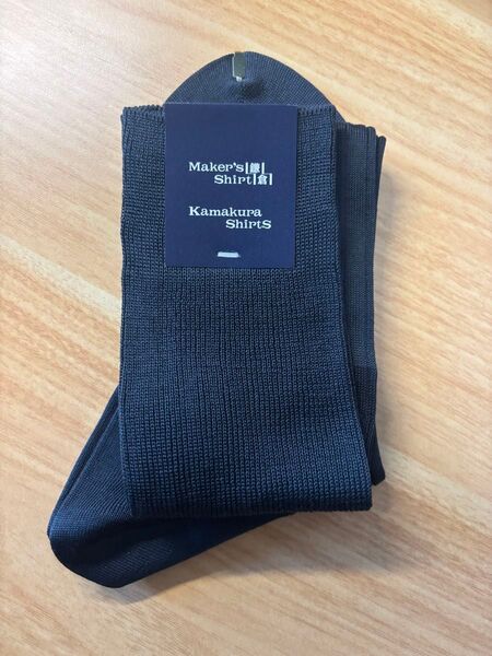 Maker's Shirt Kamakura Shirts ソックス ビジネス タビオ Tabio 靴下 ブラック