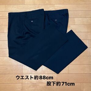 メンズ サマースラックス 2本セット