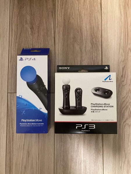 【美品】PlayStation Move 充電スタンド PS3 CECH-ZCC1J、PS4 モーションコントローラー