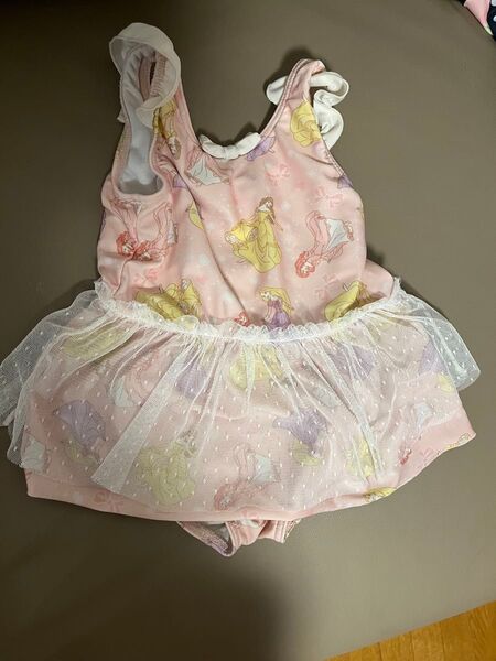 女の子ワンピース水着 ワンピース 女児水着 女の子 水着 子供 スイムウェア プリンセス ディズニー 110