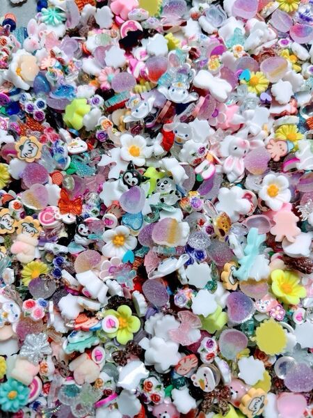《数量限定》MIX ネイル・レジン・デコパーツ