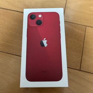 iPhone13miniケース RED simピン付き