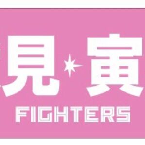 北海道日本ハムファイターズ ピンク選手応援ジャガードタオル 伏見選手